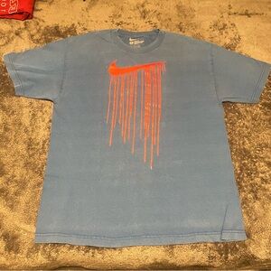 Nike Red Swoosh T Shirt